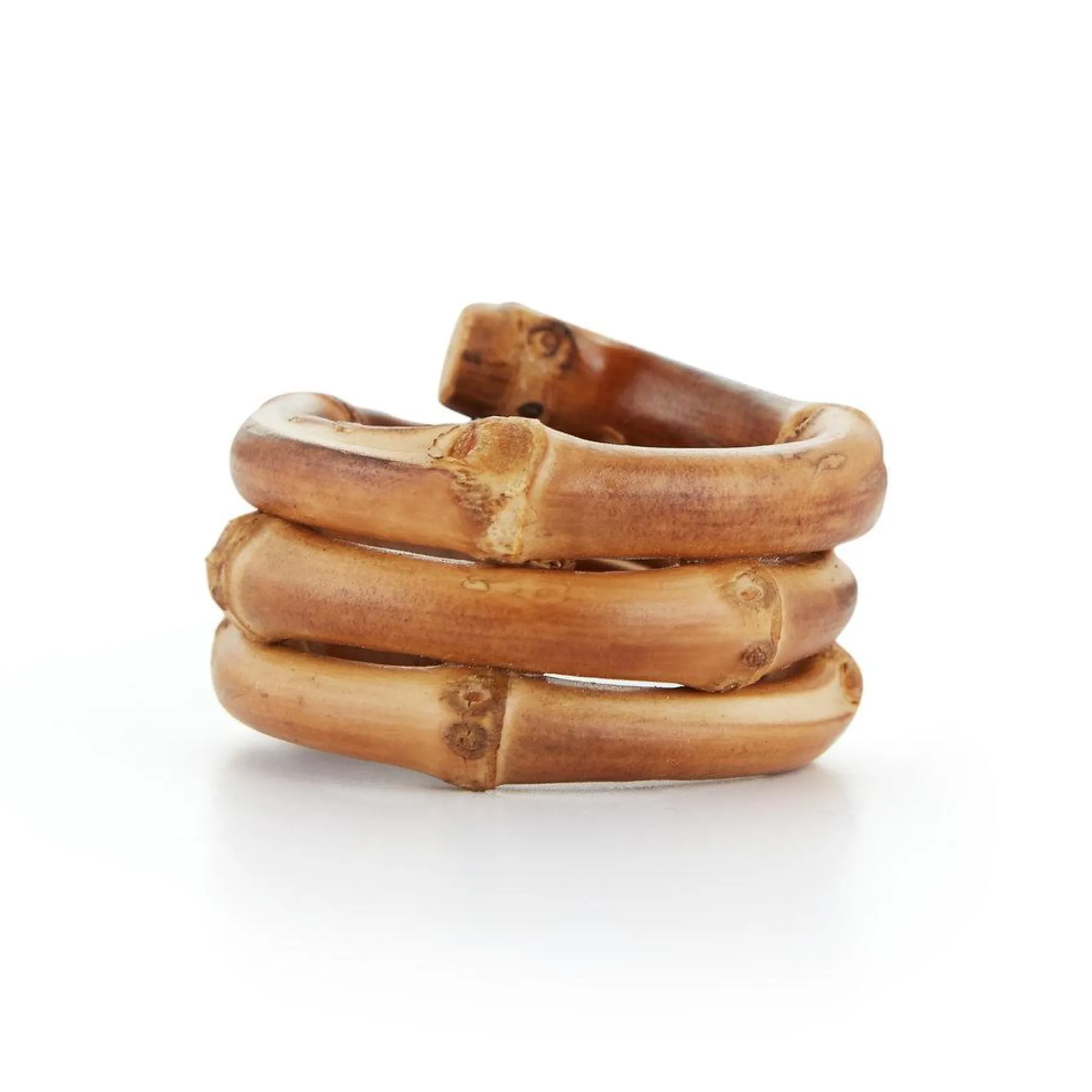 Chefanie Bamboo Napkin Rings (4) Hot