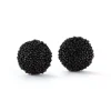 Chefanie Black Caviar Earrings Discount