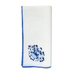 Chefanie Blue Basket Dinner Napkins (4) Clearance