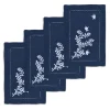 Chefanie Blue Chinoiserie Cocktail Napkins (4) Clearance