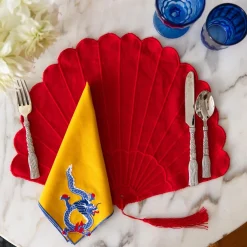 Chefanie Blue Dragon Dinner Napkins (4) Discount