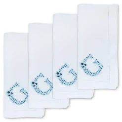 Chefanie Blue G Dinner Napkins (4) Best