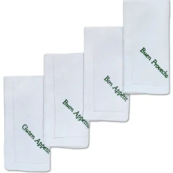 Chefanie Bon Appétit Dinner Napkins (4) Best