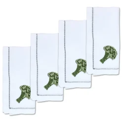 Chefanie Broccoli Dinner Napkins (4) Sale