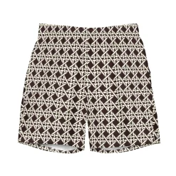 Chefanie Brown Cane Swim Trunks Best