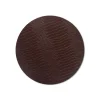 Chefanie Brown Circle Embossed Placemat Hot