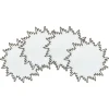 Chefanie Brown Sunburst Cocktail Napkins (4) Outlet