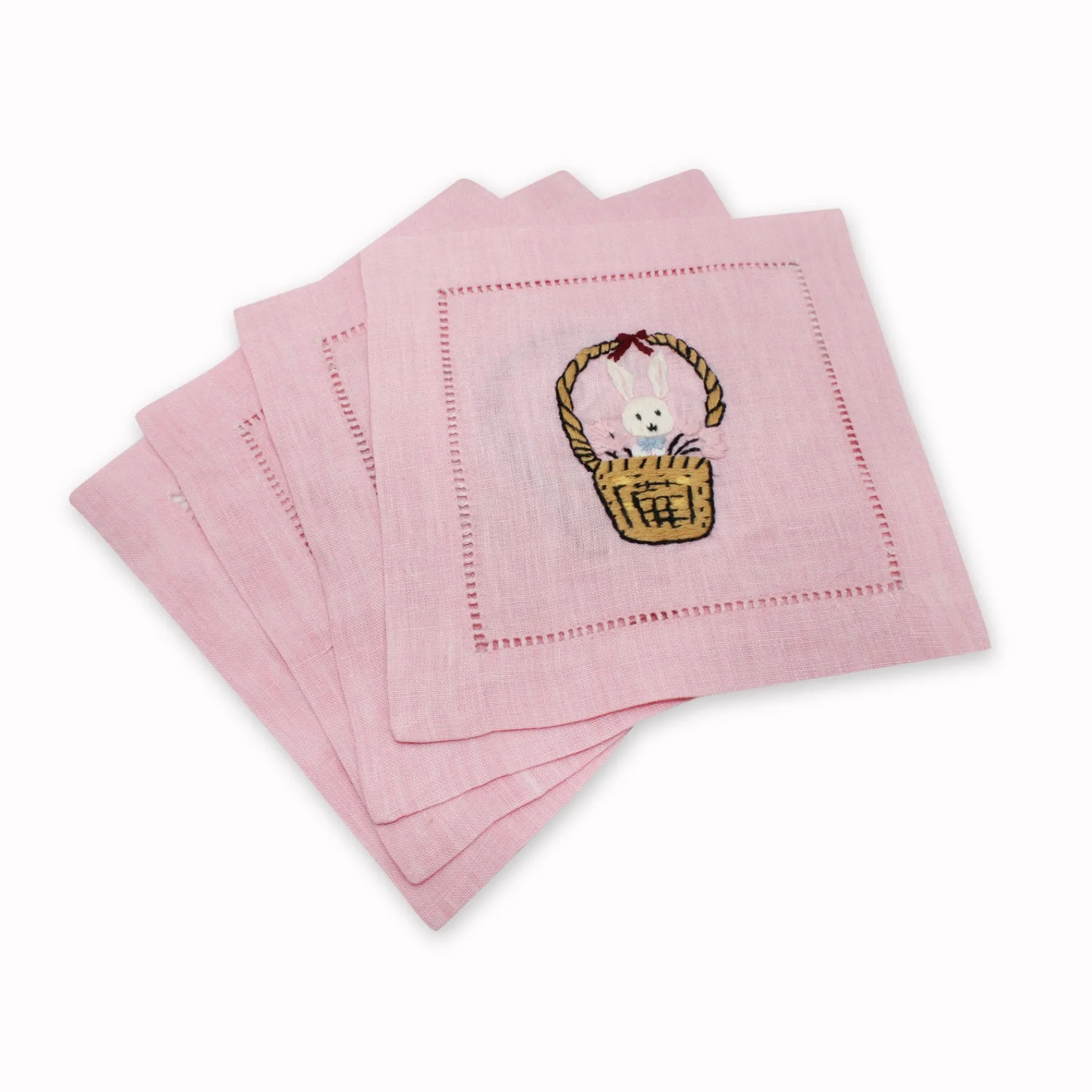 Chefanie Bunny Basket Cocktail Napkins (4) New