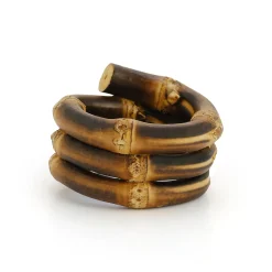 Chefanie Burnt Bamboo Napkin Rings (4)