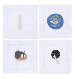 Chefanie Caviar Cocktail Napkins Best