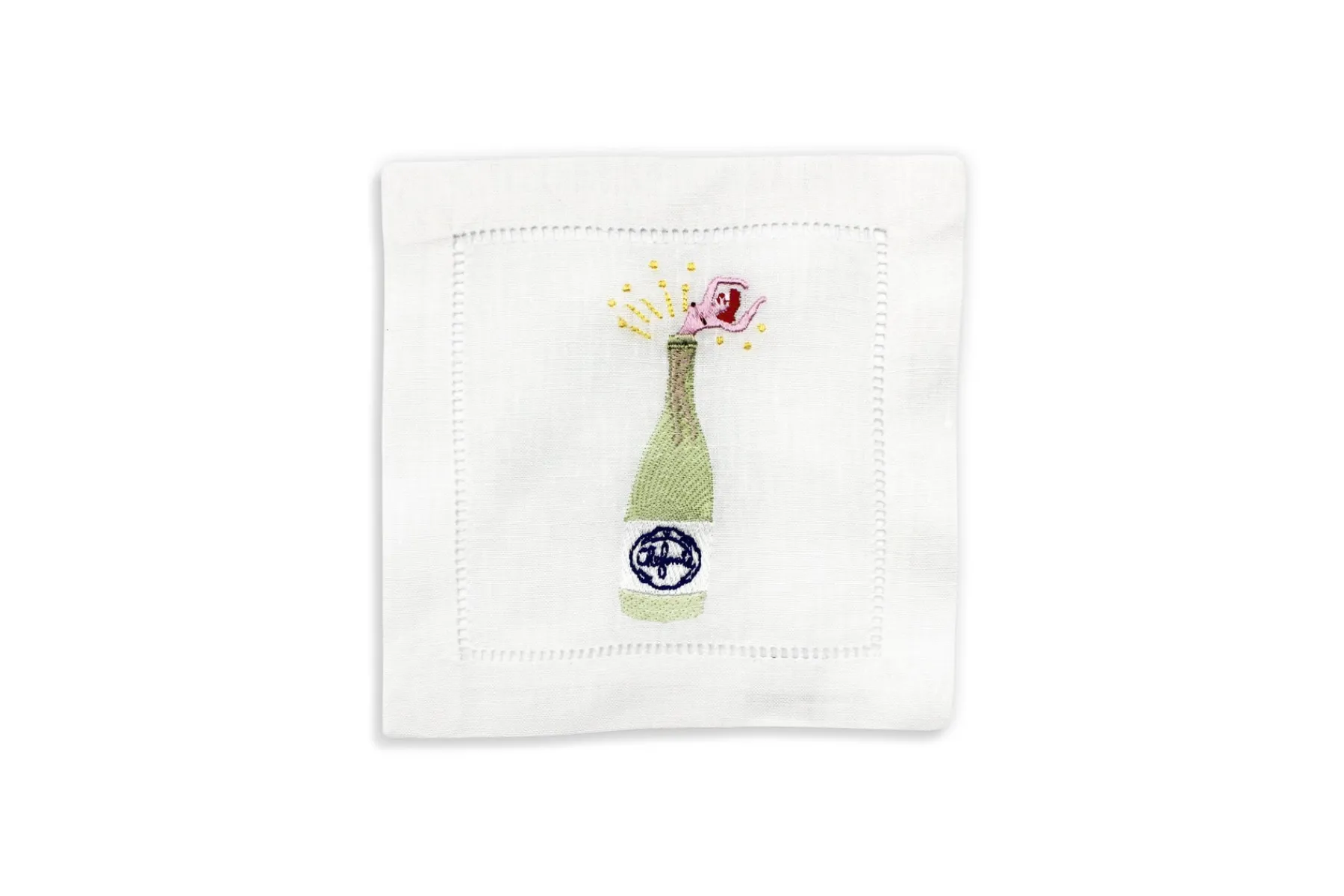 Chefanie Champagne Girl Cocktail Napkins (4) Outlet