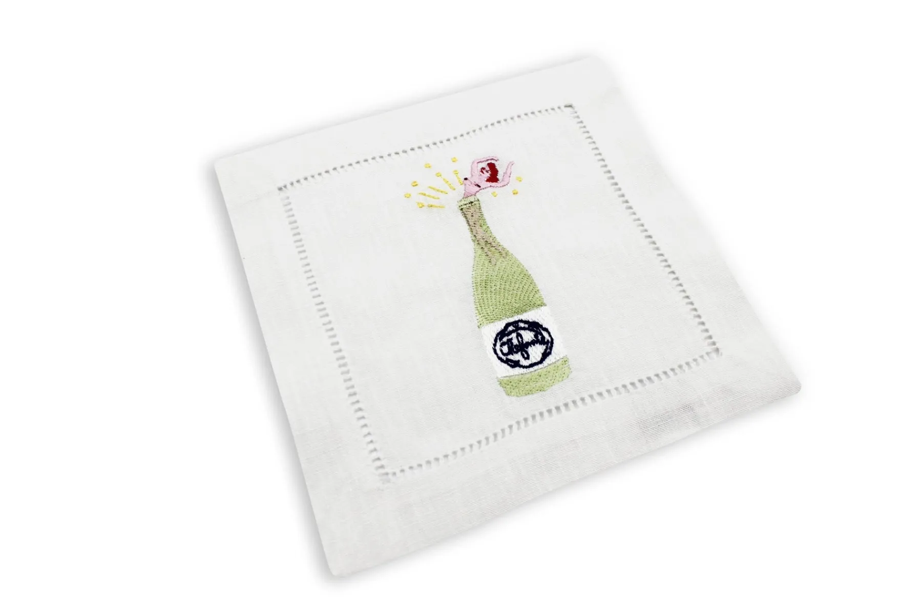 Chefanie Champagne Girl Cocktail Napkins (4) Outlet