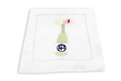 Chefanie Champagne Girl Cocktail Napkins (4) Outlet