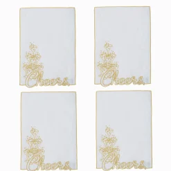 Chefanie Cheers Cocktail Napkins (4) Outlet