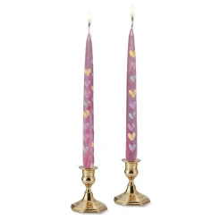Chefanie Conversation Heart Tapers (2) Outlet