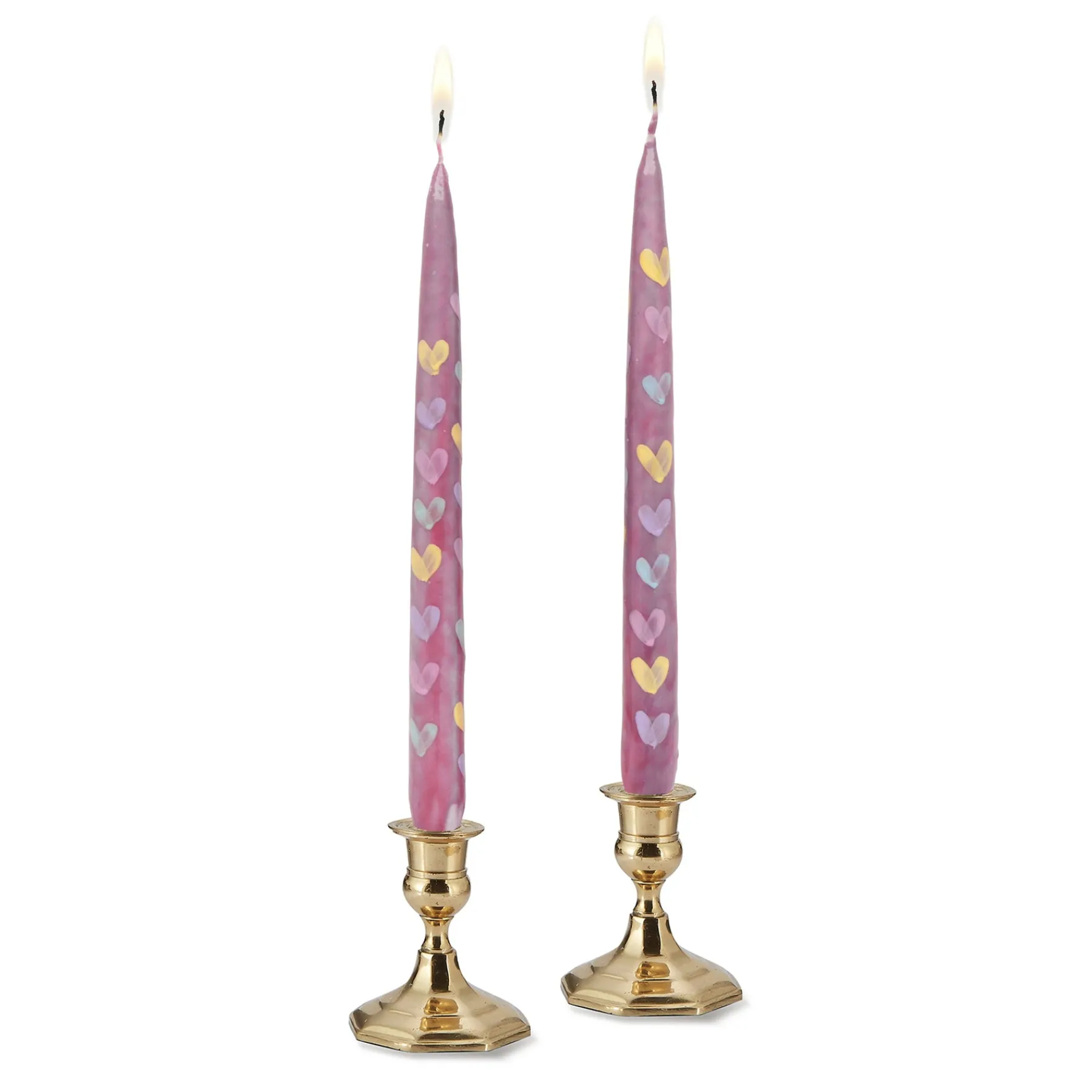 Chefanie Conversation Heart Tapers (2) Outlet