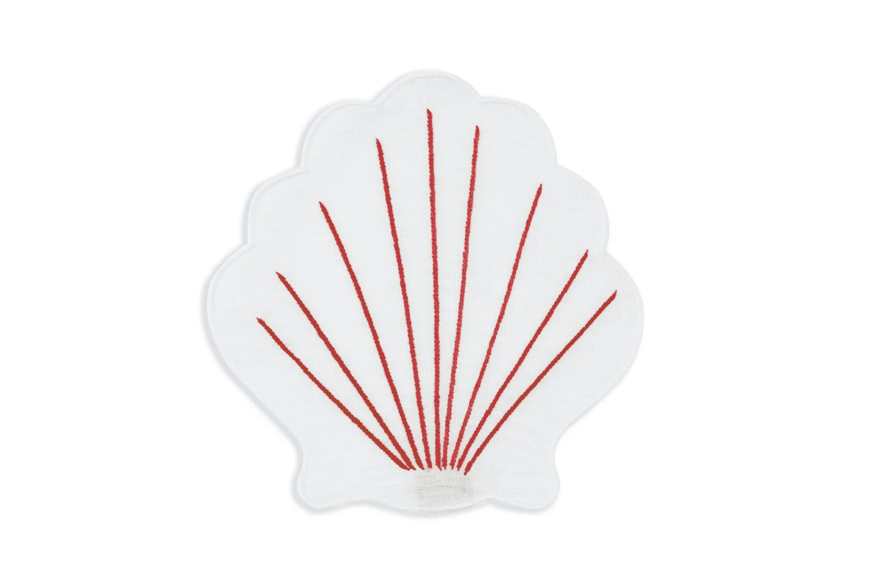 Chefanie Coral Coquilles Cocktail Napkins (4) New