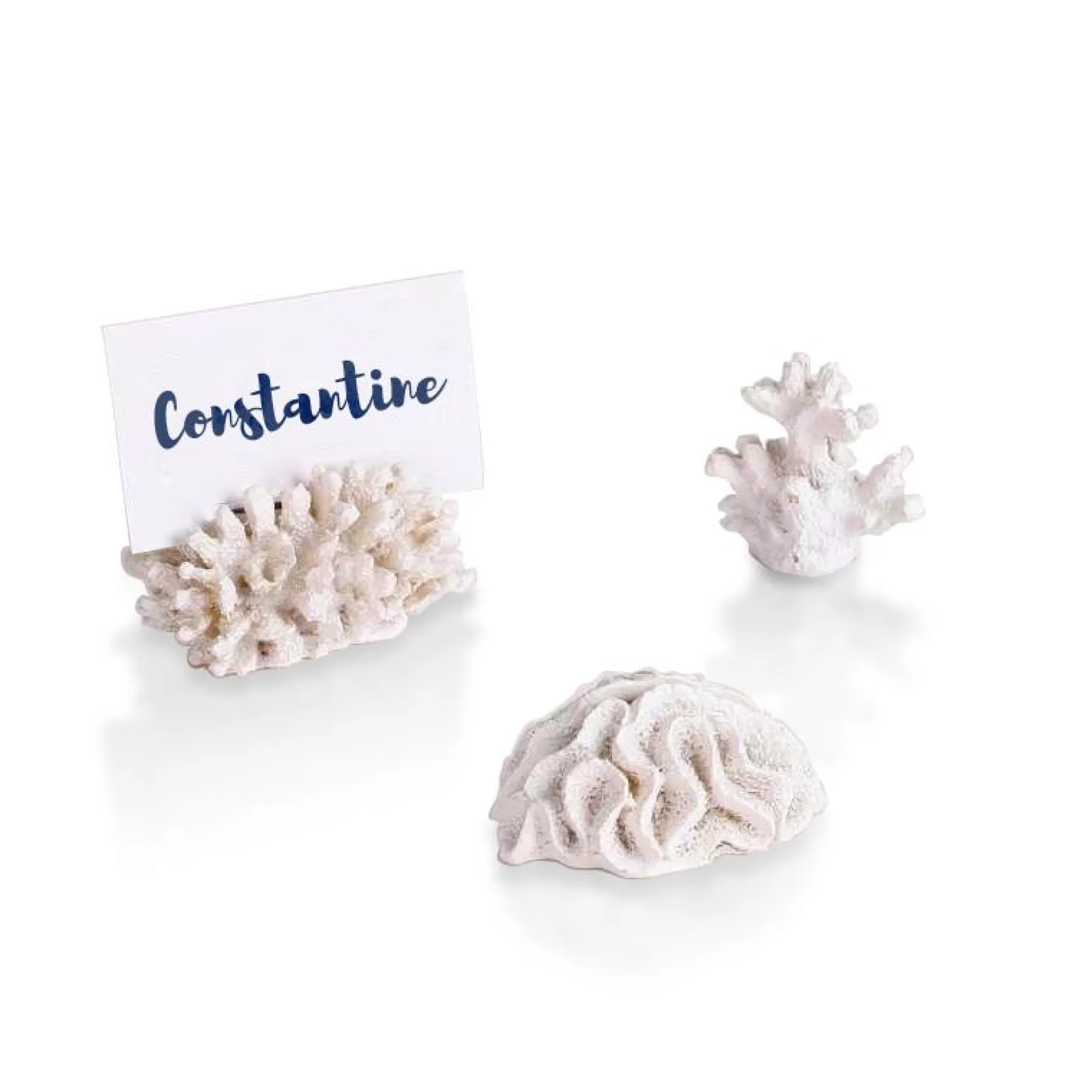 Chefanie Coral Placecard Holders (3) Outlet