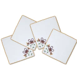 Chefanie Crossed Rackets Coasters (4) Online