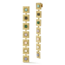 Chefanie Dangling Carrés New