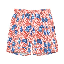 Chefanie Flag Swim Trunks