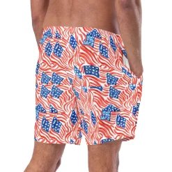 Chefanie Flag Swim Trunks