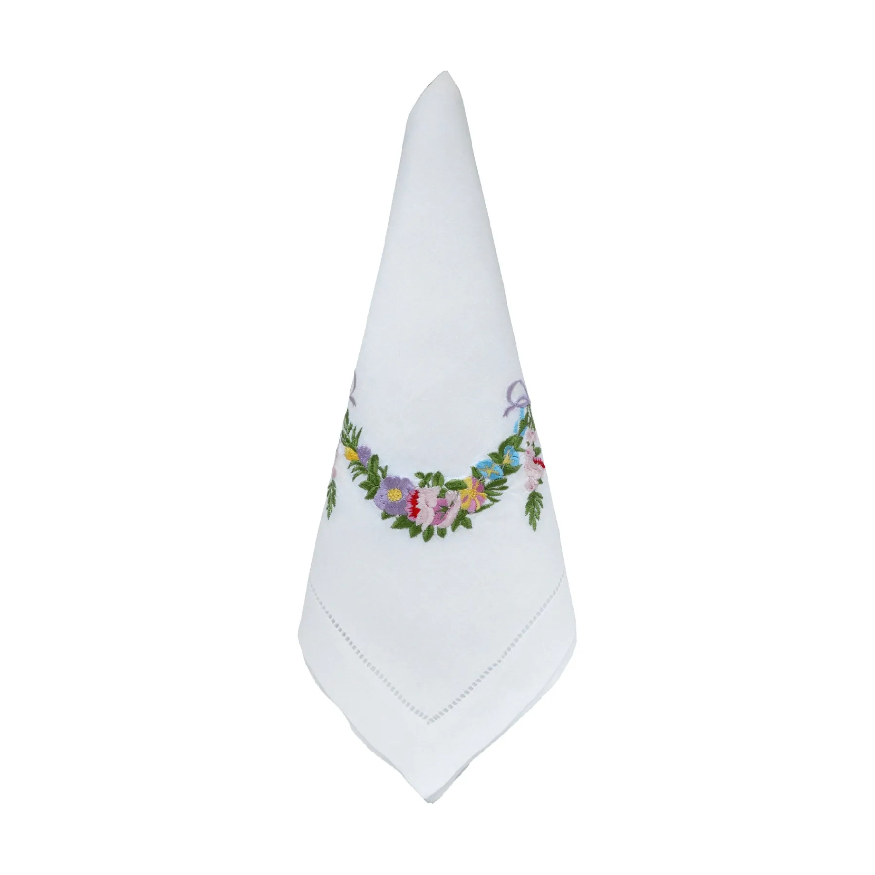 Chefanie Flower Garland Dinner Napkins (4) Sale