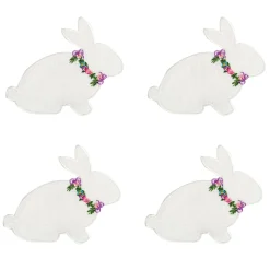 Chefanie Garland Bunny Cocktail Napkins (4) Sale