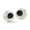 Chefanie Glass Blini Earrings New