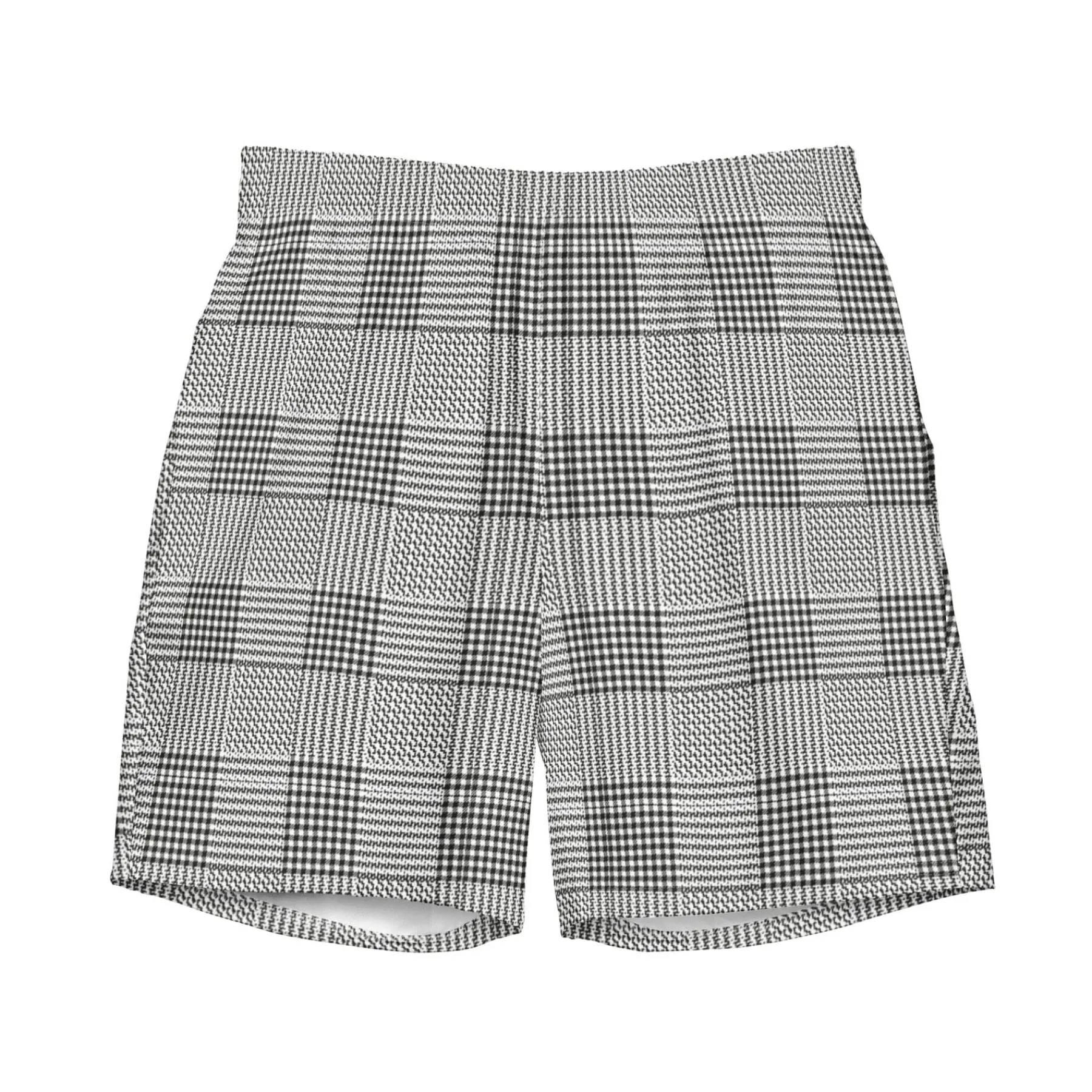 Chefanie Glen Plaid Swim Trunks Hot