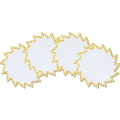 Chefanie Gold Sunburst Cocktail Napkins (4) Sale