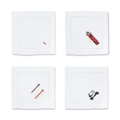 Chefanie Golf Cocktail Napkins (4) New