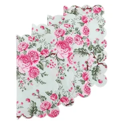 Chefanie Green Chintz Napkins (4) Sale