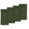 Chefanie Green Eyelet Dinner Napkins (4) Clearance