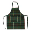 Chefanie Green Plaid Apron Clearance