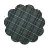 Chefanie Green Plaid Placemats (4) New