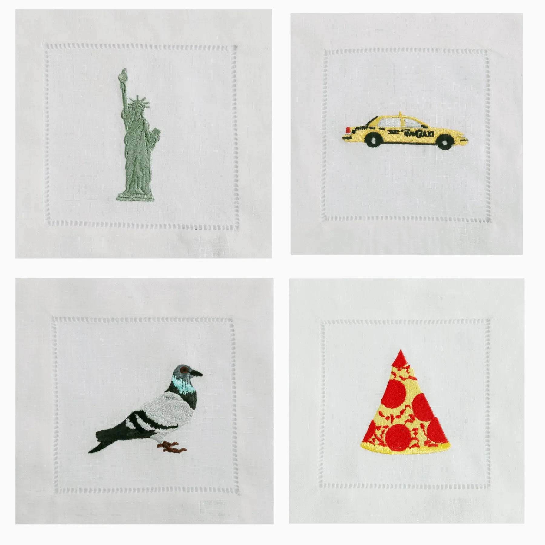 Chefanie I❤️NY Cocktail Napkins (4) Sale