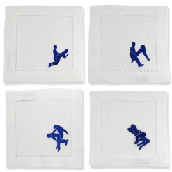Chefanie Kama Sutra Cocktail Napkins (4) Clearance
