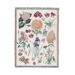Chefanie Knitted Flower Blanket Discount