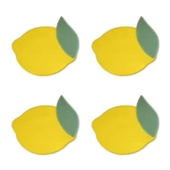 Chefanie Lemon Cocktail Napkins (4)