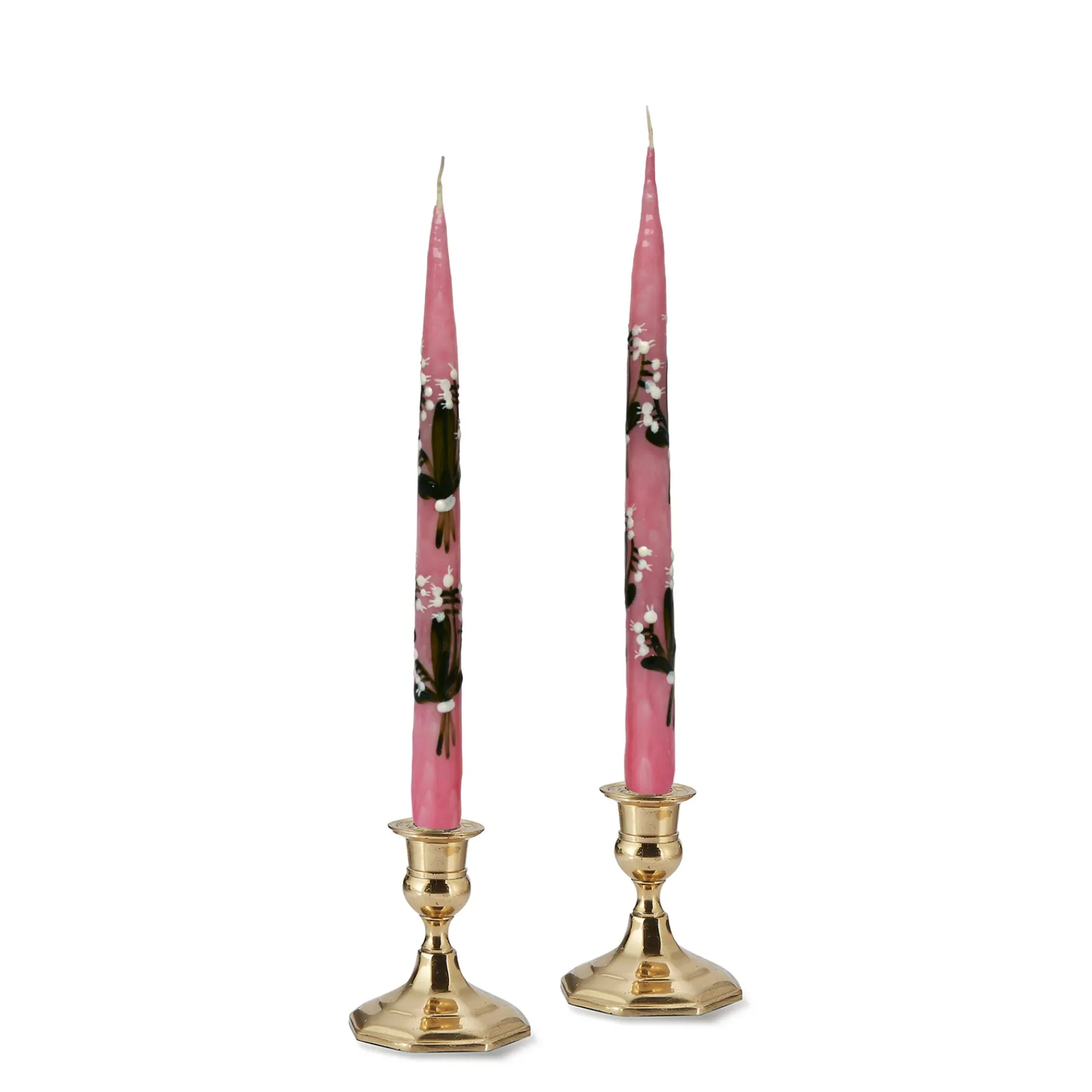 Chefanie Lily of the Valley Painted Tapers (2) Best