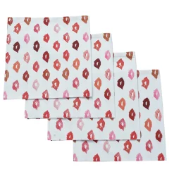 Chefanie Lipstick Stain Dinner Napkins (4) Discount