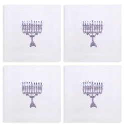 Chefanie Menorah Cocktail Napkins (4) Discount