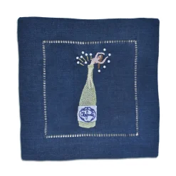 Chefanie Midnight Champagne Girl Cocktail Napkins (4) Online