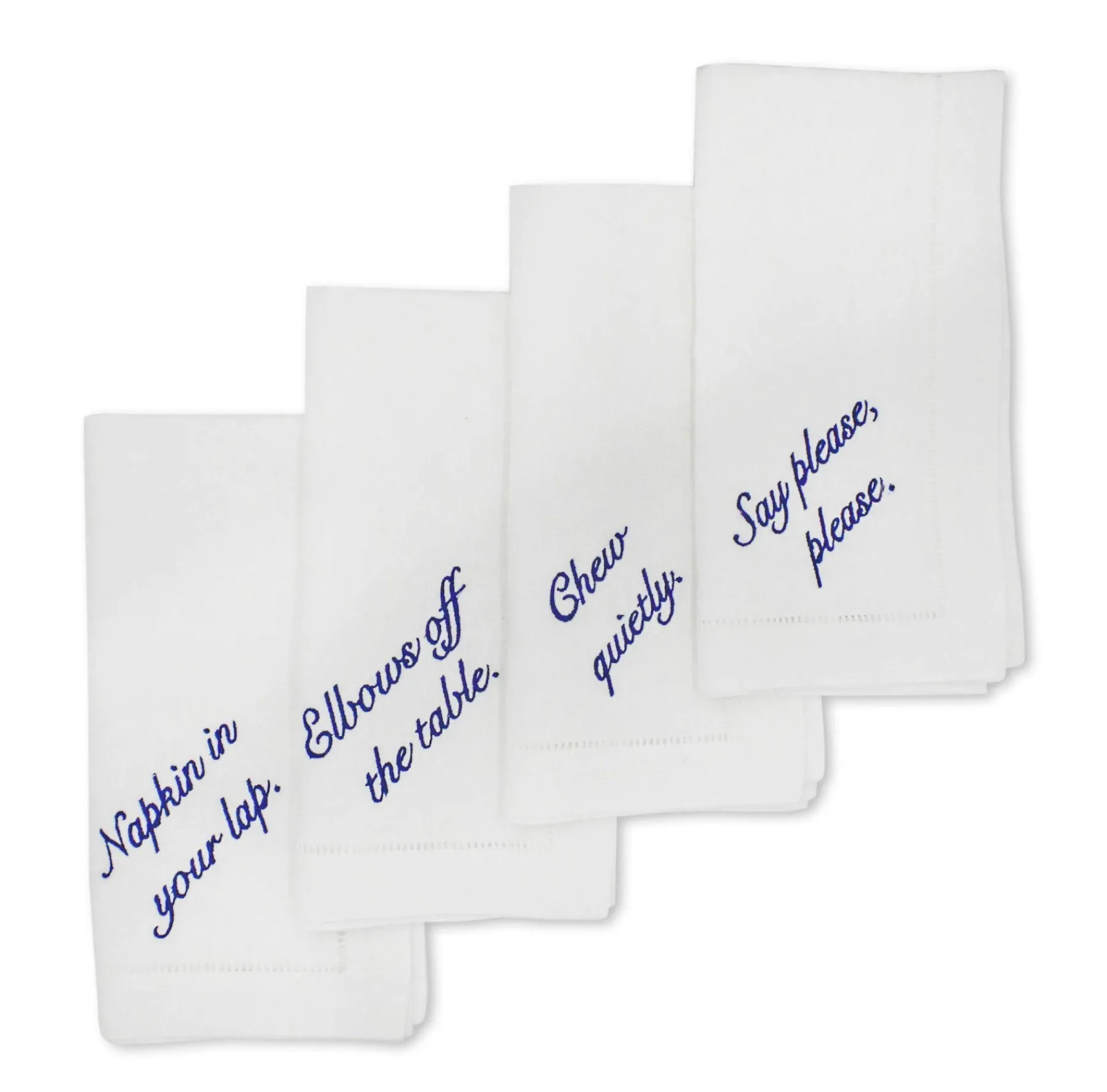 Chefanie Miss Manners Dinner Napkins (4) Clearance