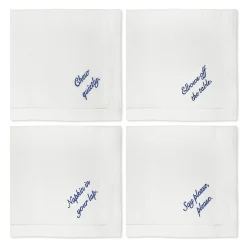 Chefanie Miss Manners Dinner Napkins (4) Clearance