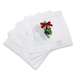 Chefanie Mistletoe Cocktail Napkins (4) Online