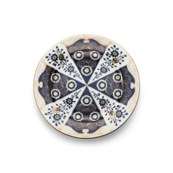 Chefanie Navy Imari Salad Plate