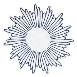 Chefanie Navy Sunburst Placemat Sale