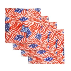 Chefanie New American Flag Napkins (4)